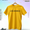 Men’s Premium T-Shirt with Minimalist LOS ANGELS Design - Image 9