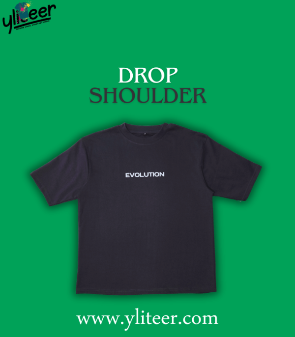 Premium Evaluation Printed Drop Shoulder T-Shirt For Men