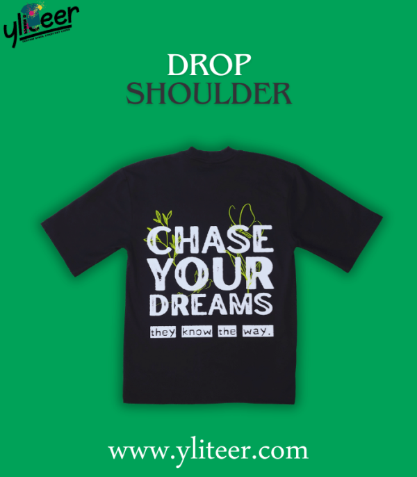 Premium Dream Printed Drop Shoulder T-Shirt For Men - Image 2