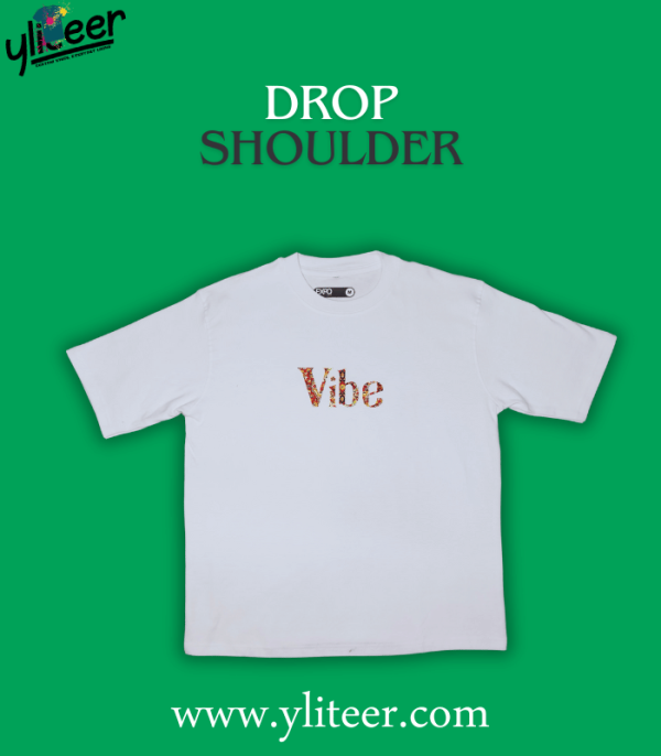 Premium Vibe Printed Drop Shoulder T-Shirt For Men